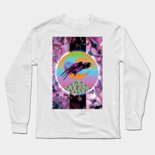 Crystal Crow Long Sleeve T-Shirt